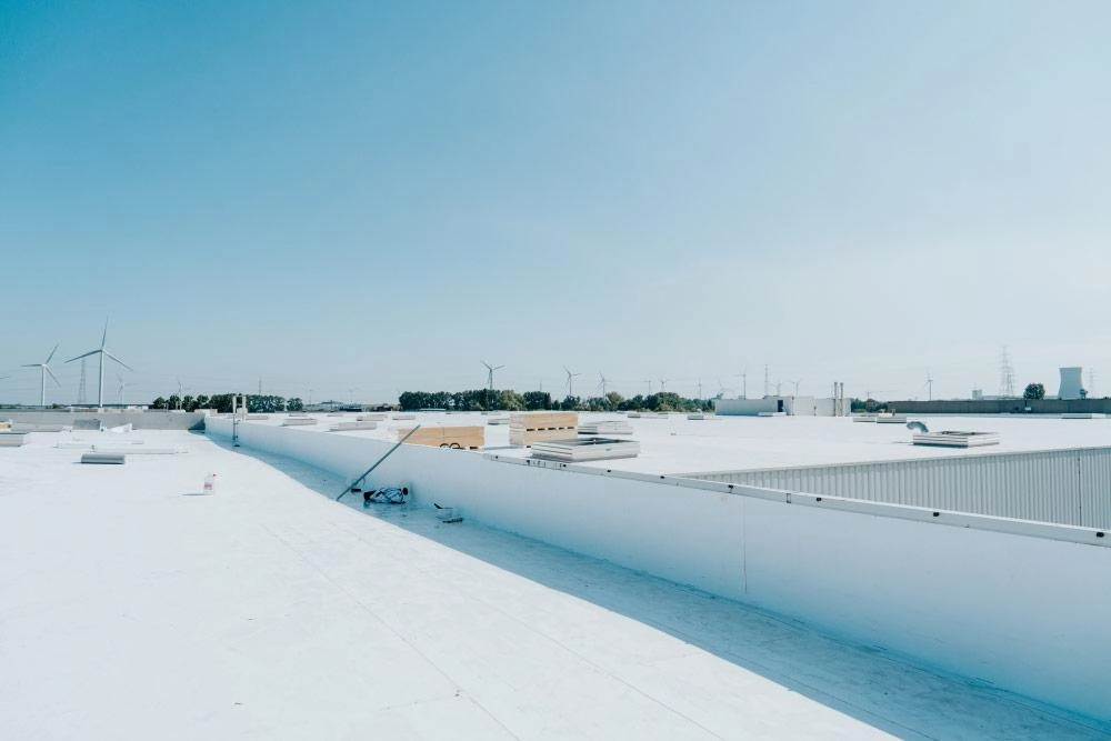 Vignoble Natie Evergem isolé avec l'isolation Topcover de Recticel Insulation