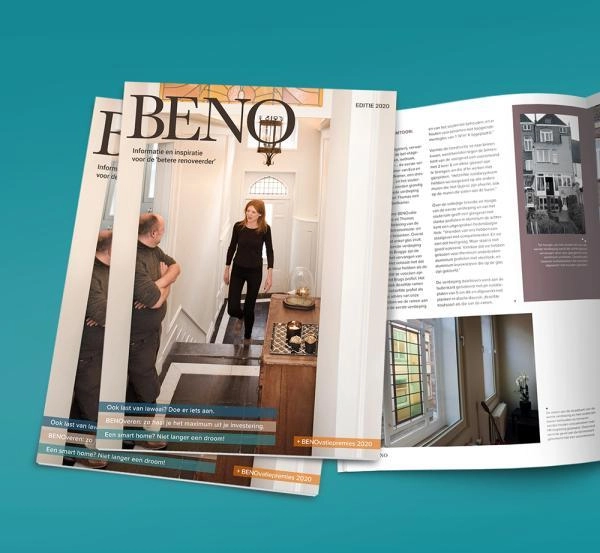 Vlaamse verbouwsector stelt nieuwste editie van het gratis magazine BENO voor