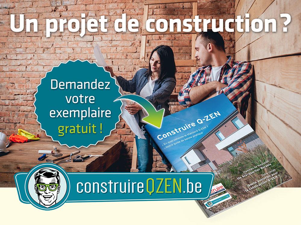 Un projet de construction ? Demandez gratuitement le magazine Construire Q-ZEN !