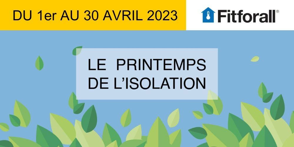 Le printemps de l'isolation Fitforall 