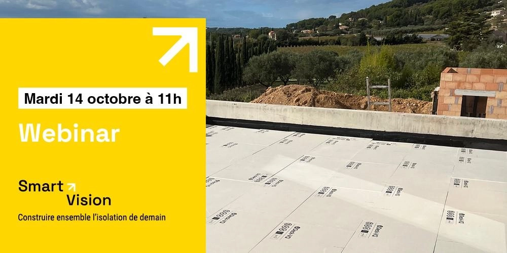 Webinar isolation sosu vide toiture-terrasse