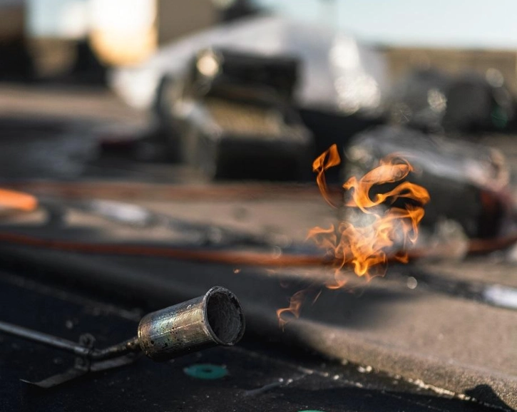 Fire_Flat roof