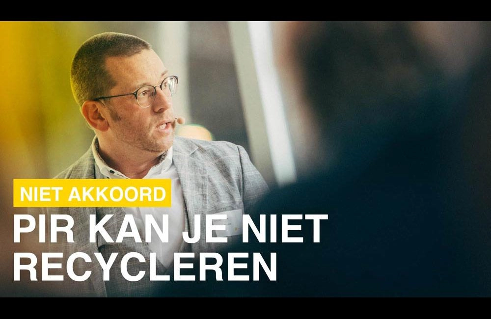 STELLING: PIR kan je niet recycleren | Dirk Vermeulen, Recticel Insulation