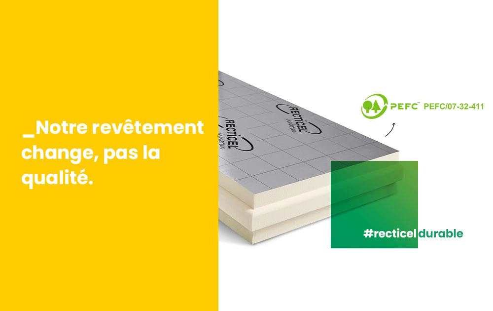 Les solutions d'isolation Recticel certifiées PEFC