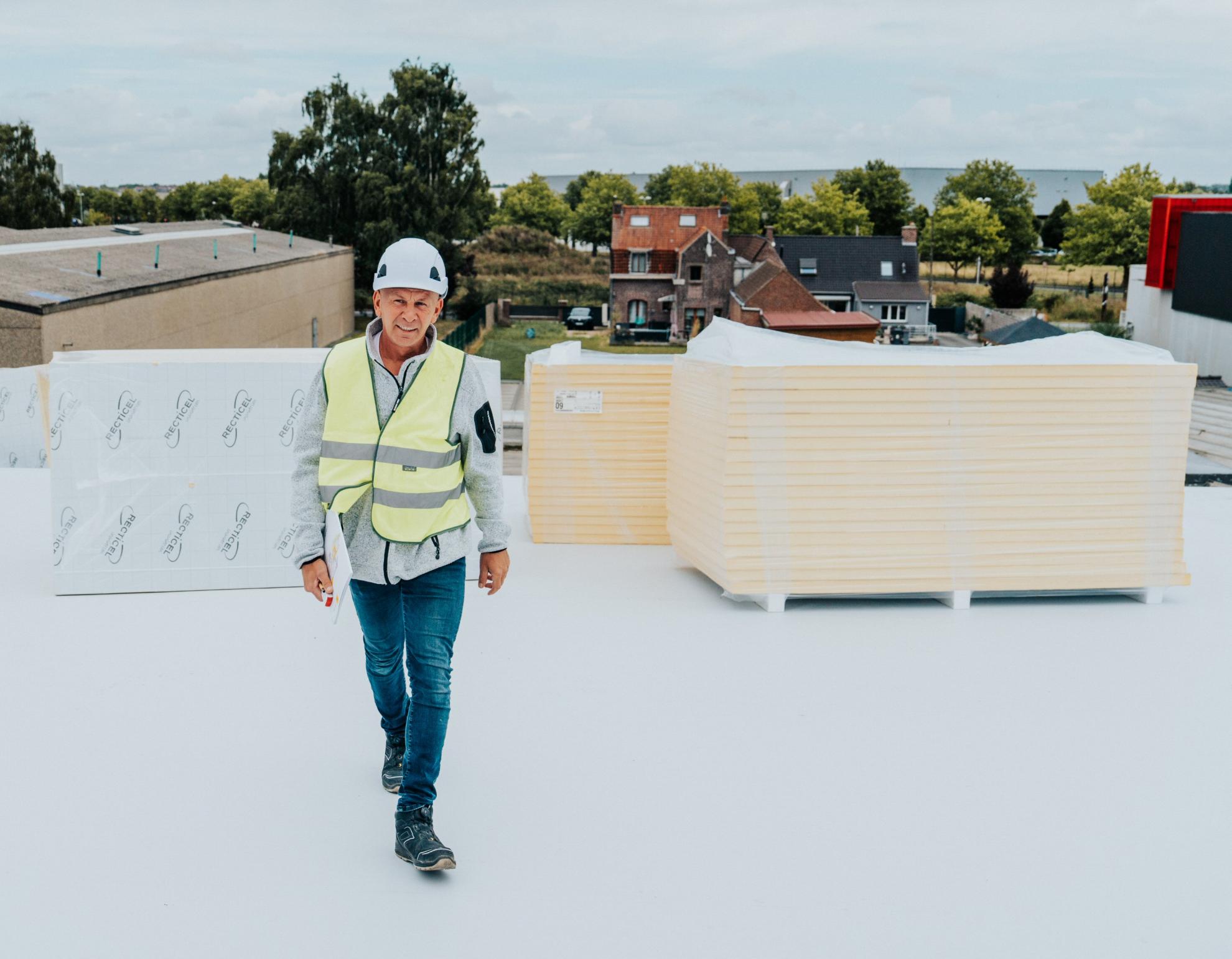 Eurothane Silver A isolation en pente, Recticel Insulation