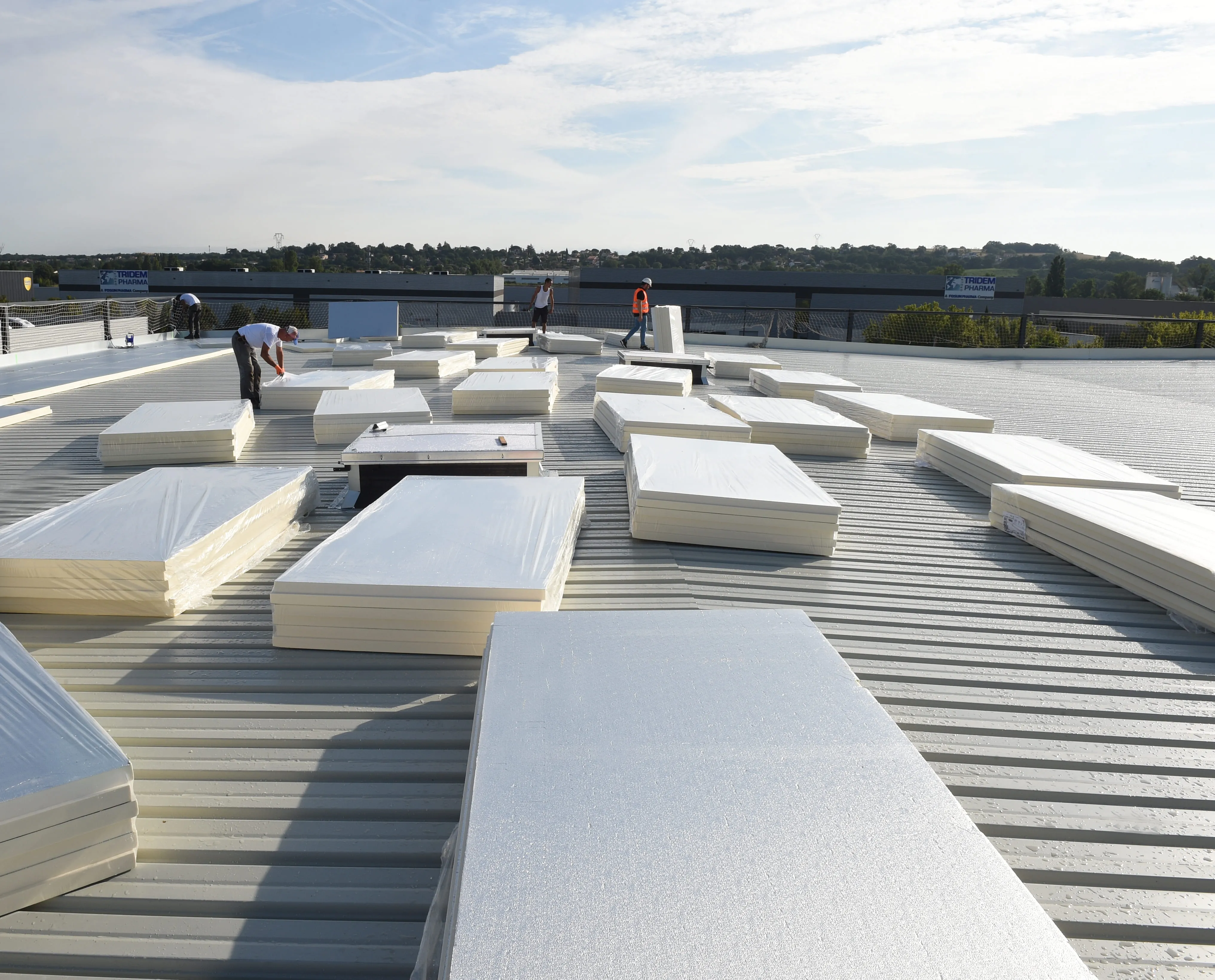 Chantier complexe sportif Powerdeck+
