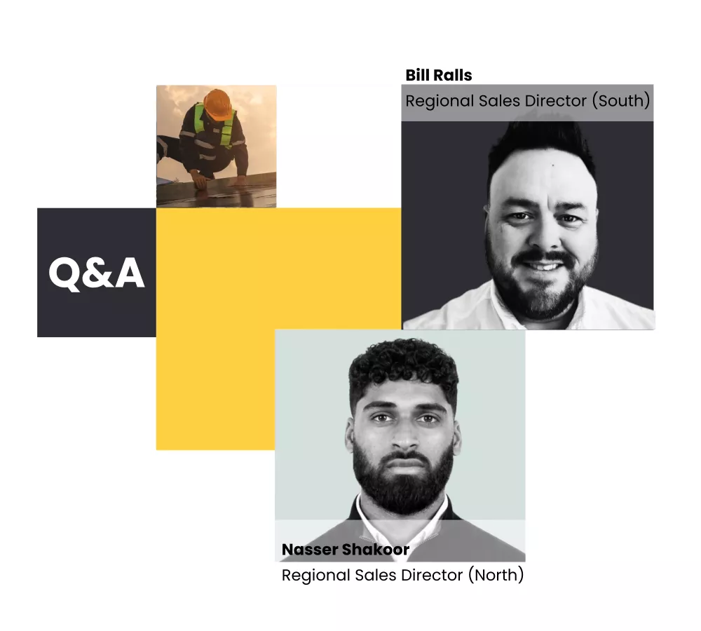 Q&A session with two Regional Sales Directors, Bill and Nadeer.