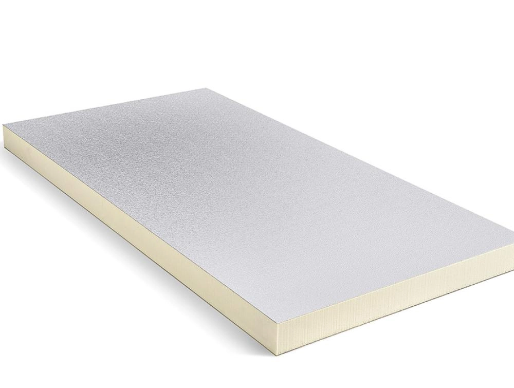 Powerboard white isolatiepanelen voor hellend dak langs binnen met witte en zilver afwerkingslaag