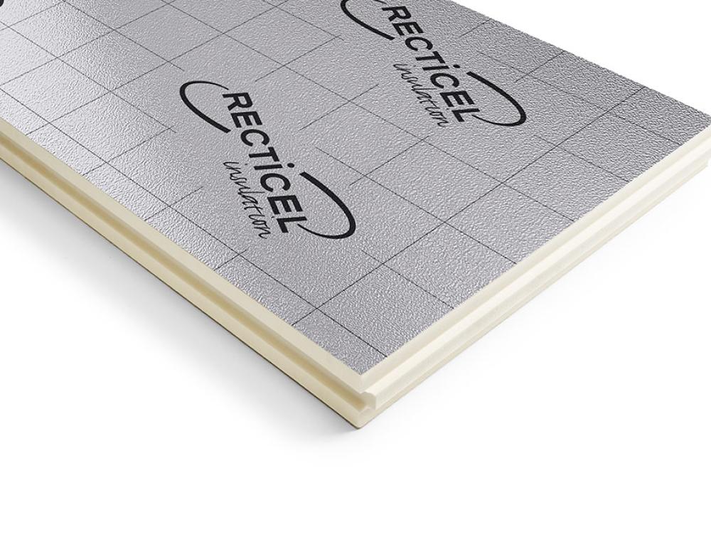 Powerwall S PIR insulation board suitable for external walls - corner