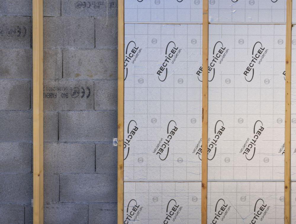 Powerwall isolation thermique par l'extérieur