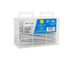 Fixation isolation vis et rondelles 
