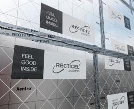 Eurowall Xentro performante spouwisolatieplaat met Rectitape isolatietape