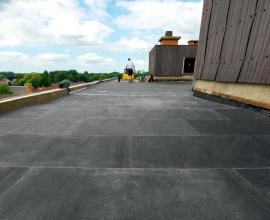 Recticel Insulation Powerdeck U flat roof application image