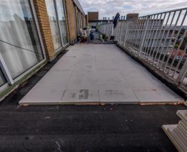 Deck-VQ Höchstleistung mit gekapselter VIP-Isolierung für Flachdächer und Terrassen