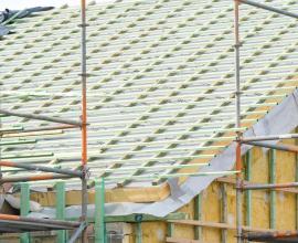 Powerroof Max isolatie toepassingsfoto hellend dak tengelatten