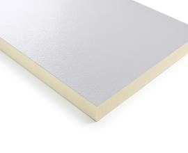 Powerboard white isolatiepanelen voor hellend dak langs binnen met witte en zilver afwerkingslaag