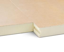 Panneau isolant polyuréthane Eurothane Mur Recticel