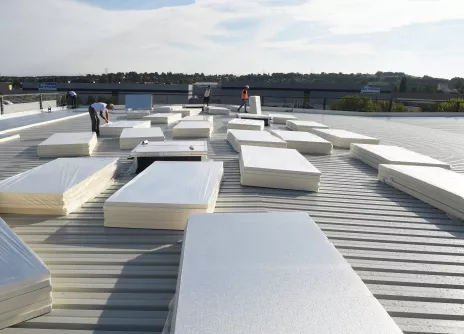 Chantier complexe sportif Powerdeck+