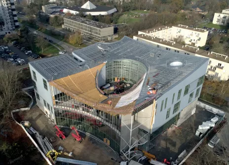 Conservatoire de Rennes isolation Recticel Deck-VQ
